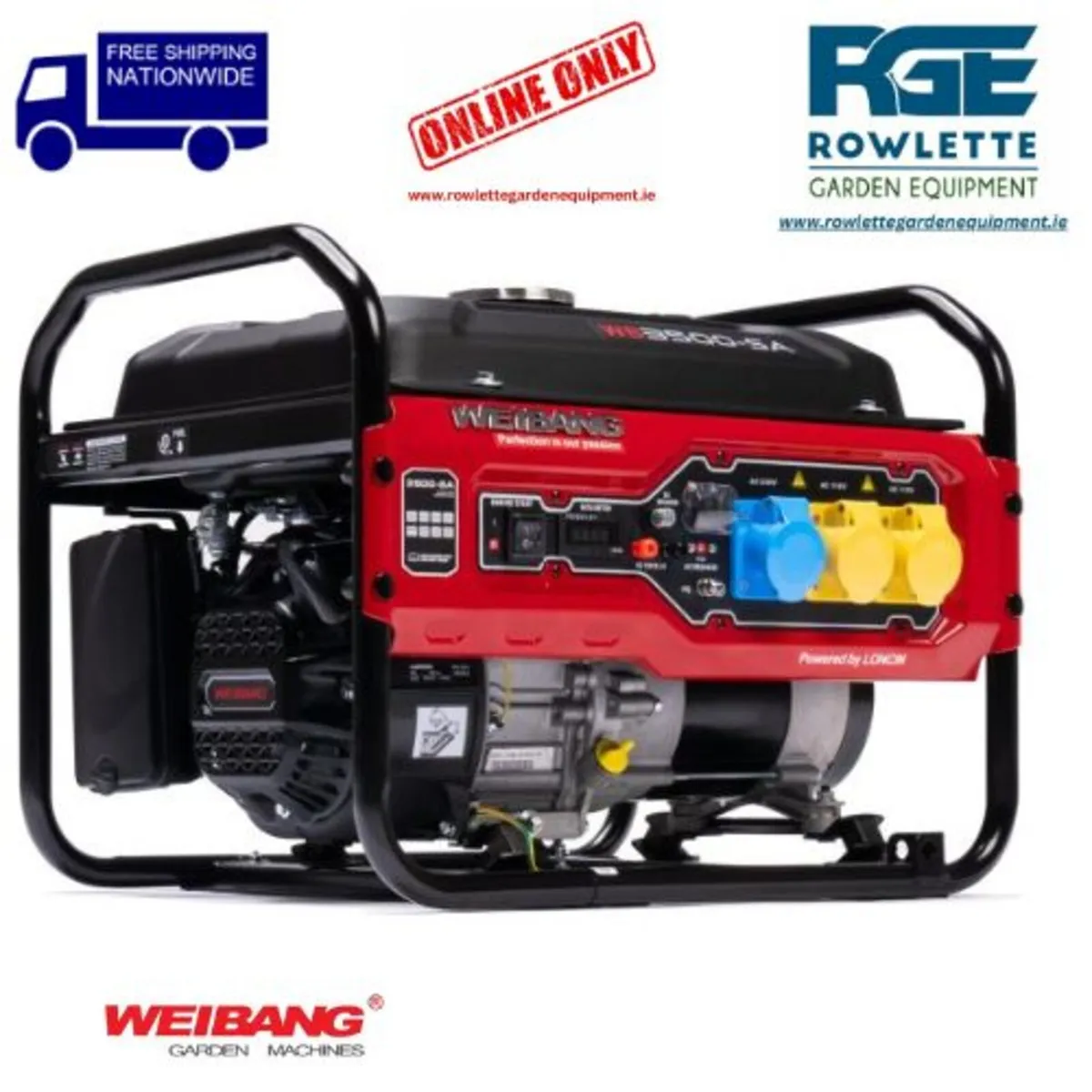 Weibang WB3.5KVA GENERATOR