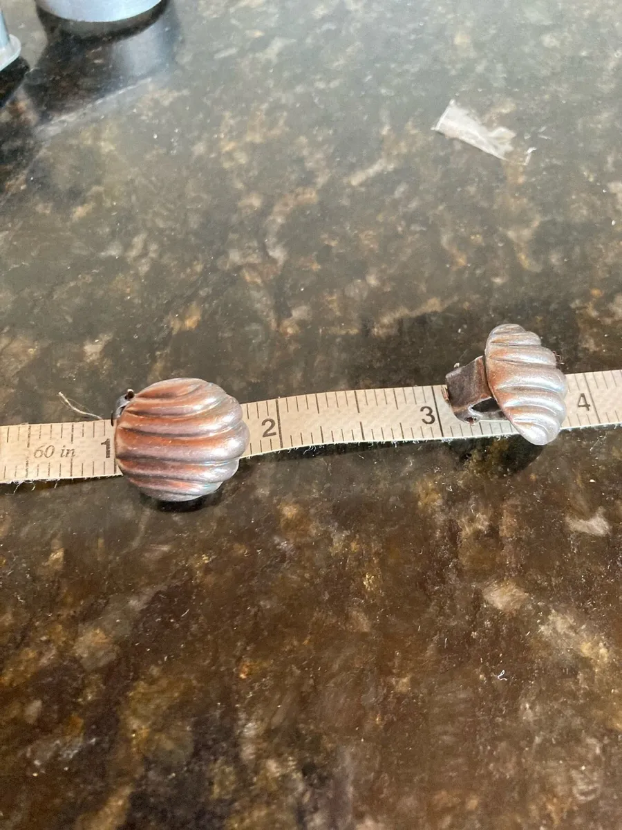 Sterling Silver clip on earrings - Image 4