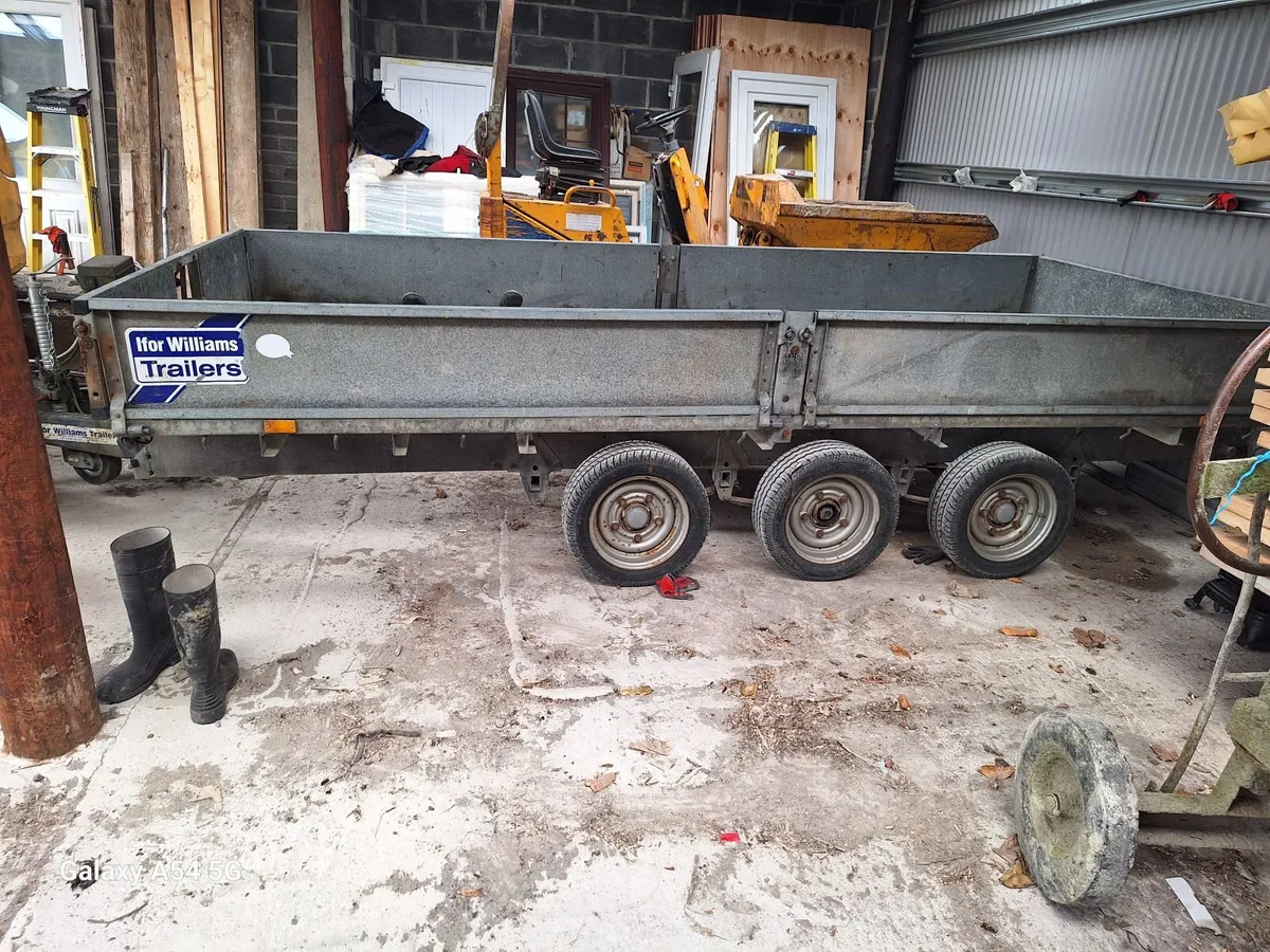 Ifor Williams Tri Axle 14x6 - Image 2