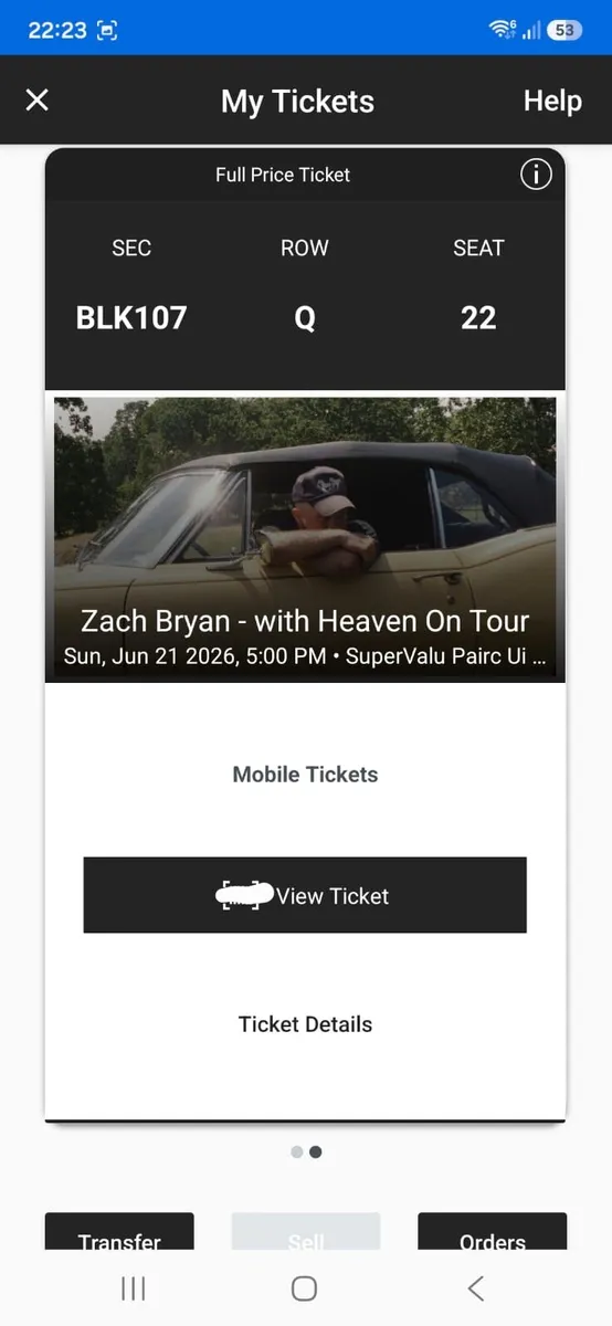 Zach Bryan - Seated Tickets Cork Sunday 21st - Image 2