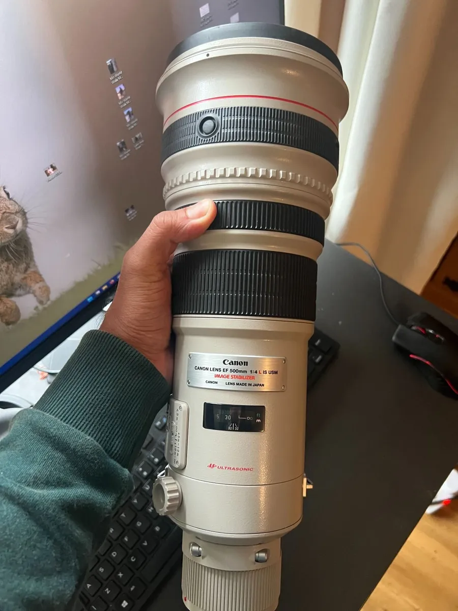 Canon 500mm F4 L IS i USM - Image 1