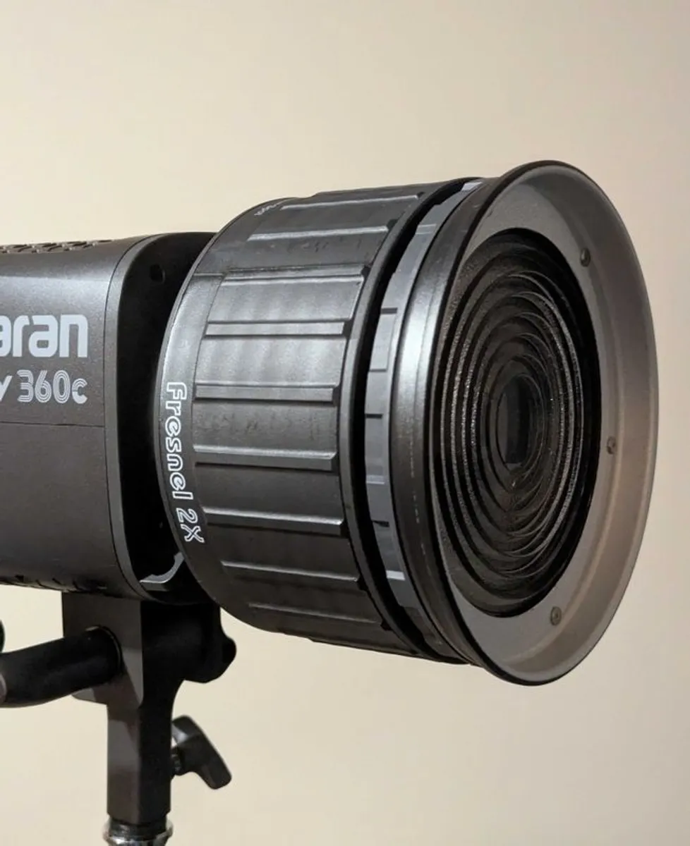 Aputure Fresnel 2X Modifier Excellent Condition 2 Available Sell Individually or Pair - Image 3