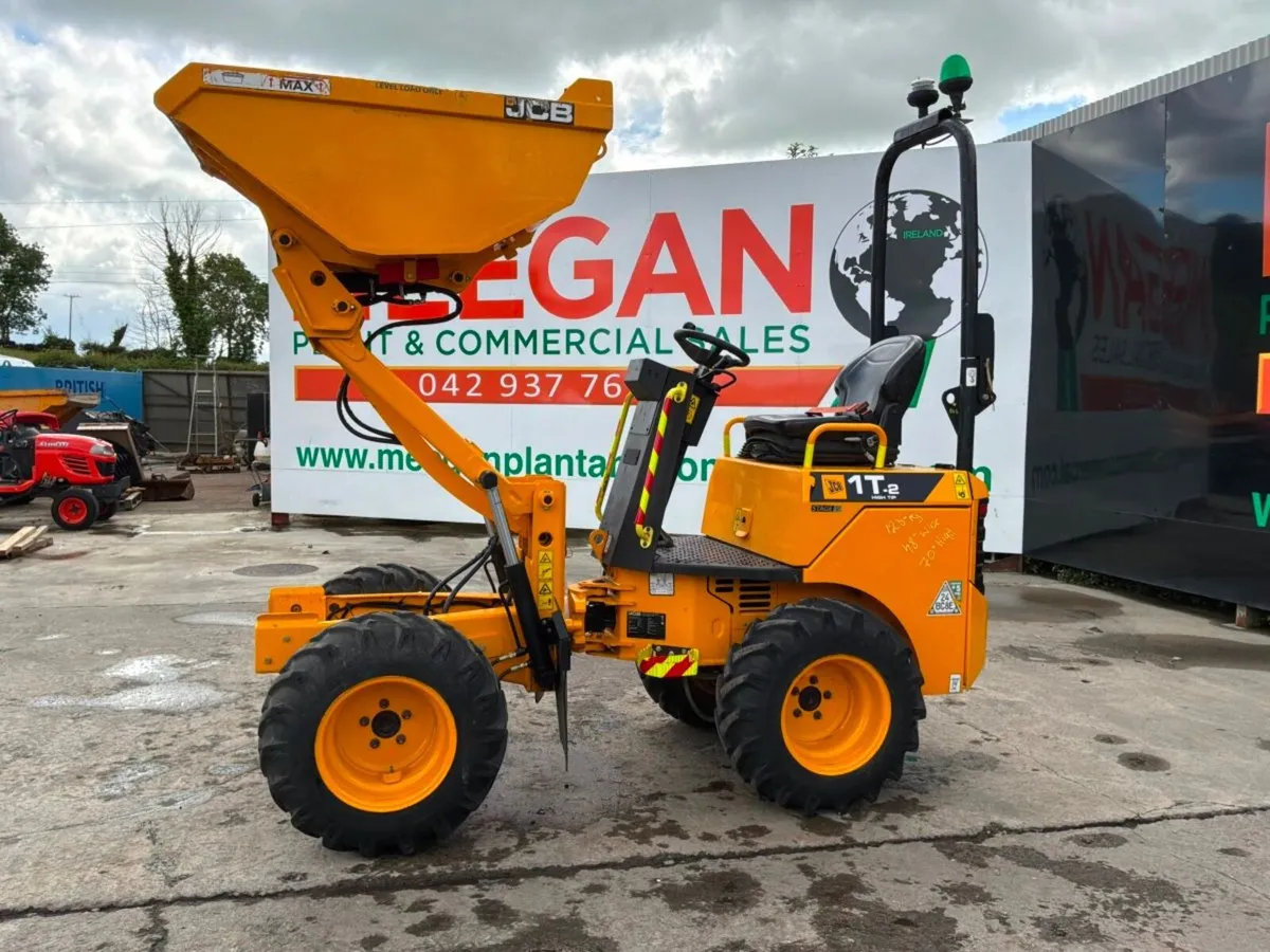 2021 JCB 1TH-2  1 TONNE HIGH TIP DUMPER......843. - Image 1