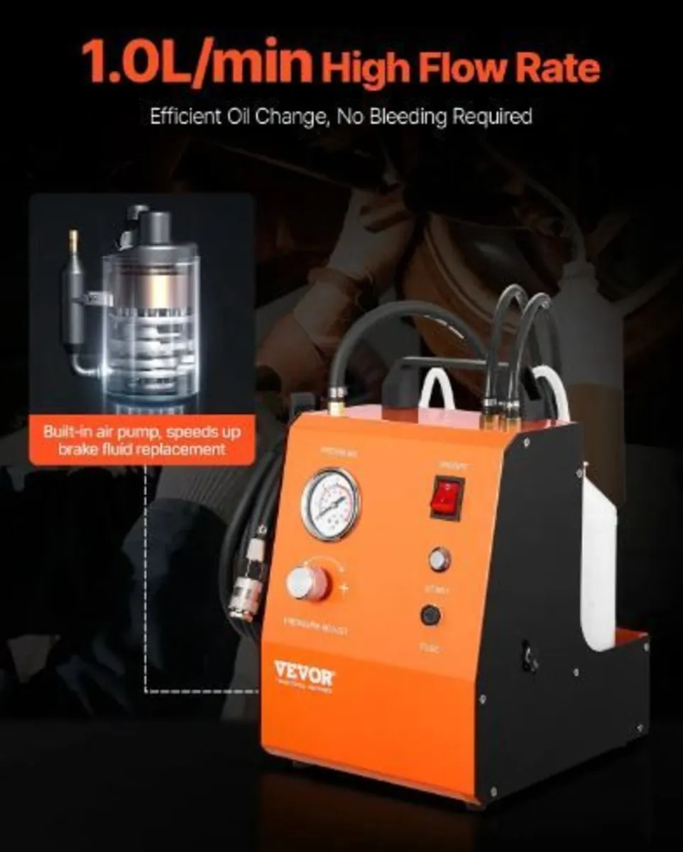 Electric Brake Bleeder Kit, Professional 220V - Image 1