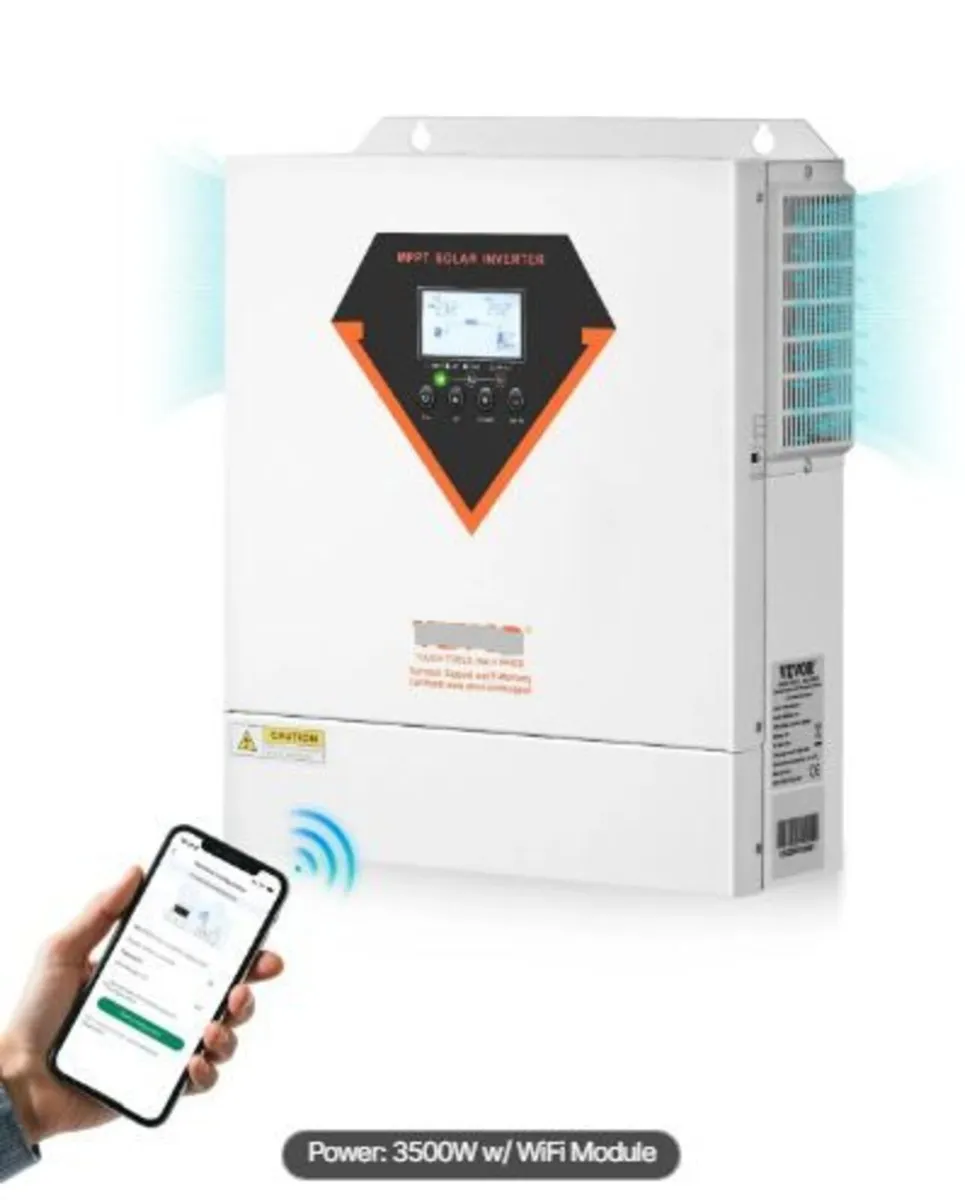 Hybrid Solar Inverter, 3500W - Image 3