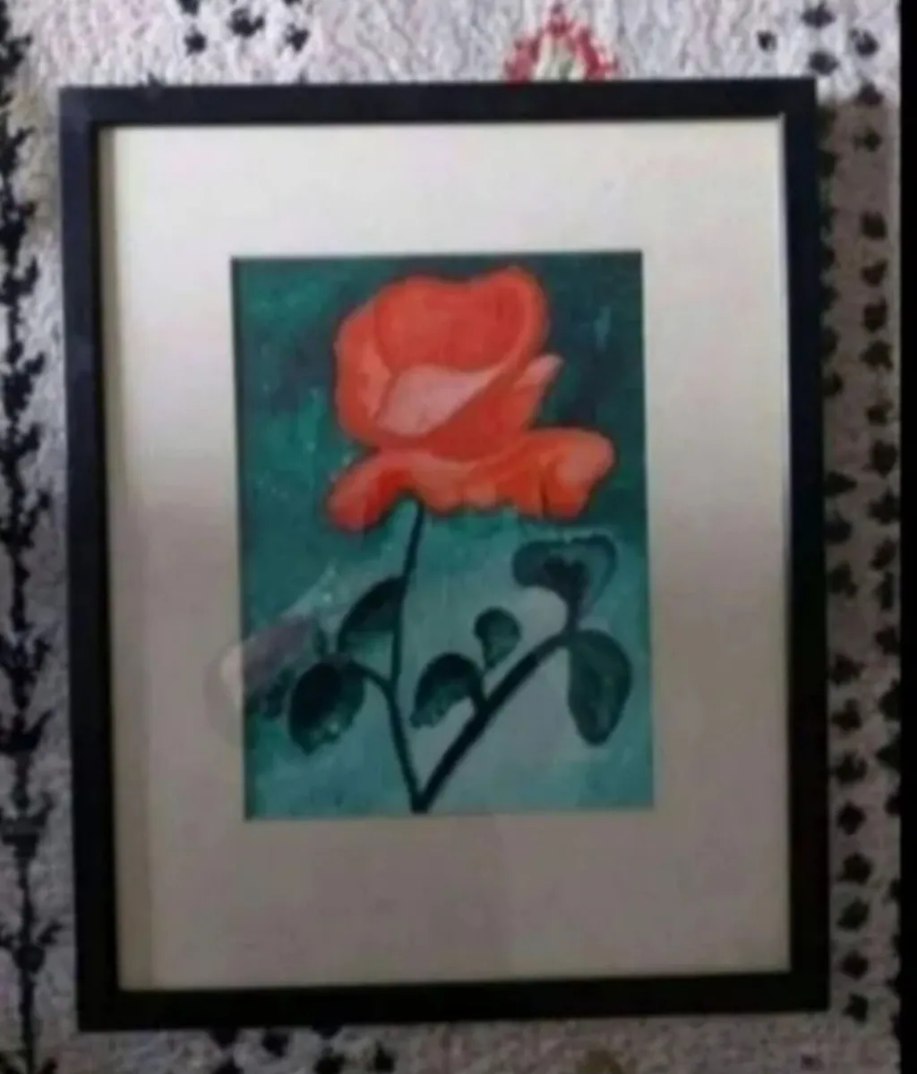Painting  Rose - Image 1