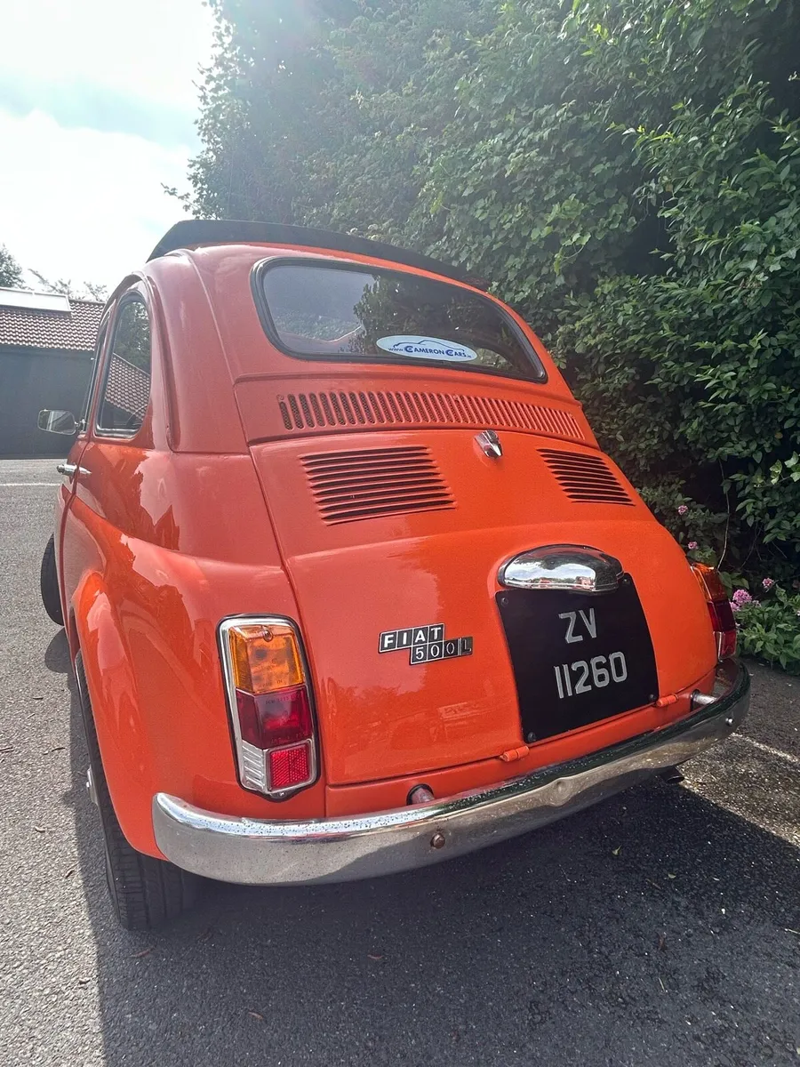 1970 Fiat 500L Fully Restored! - Image 2