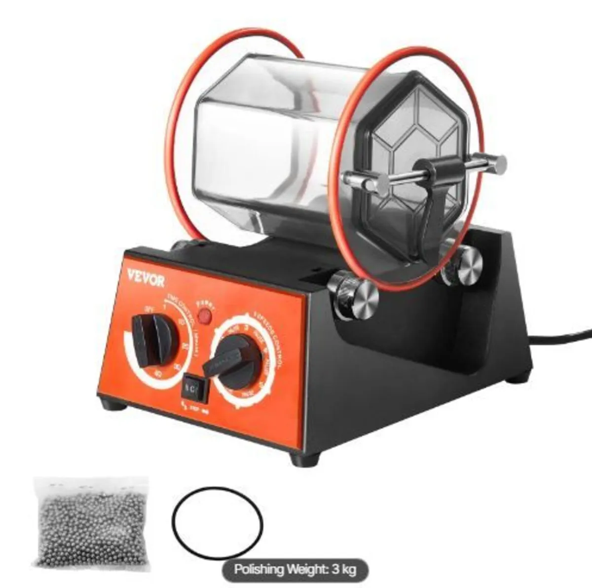3kg Rotary Tumbler Surface Polisher Jewelry - Image 4