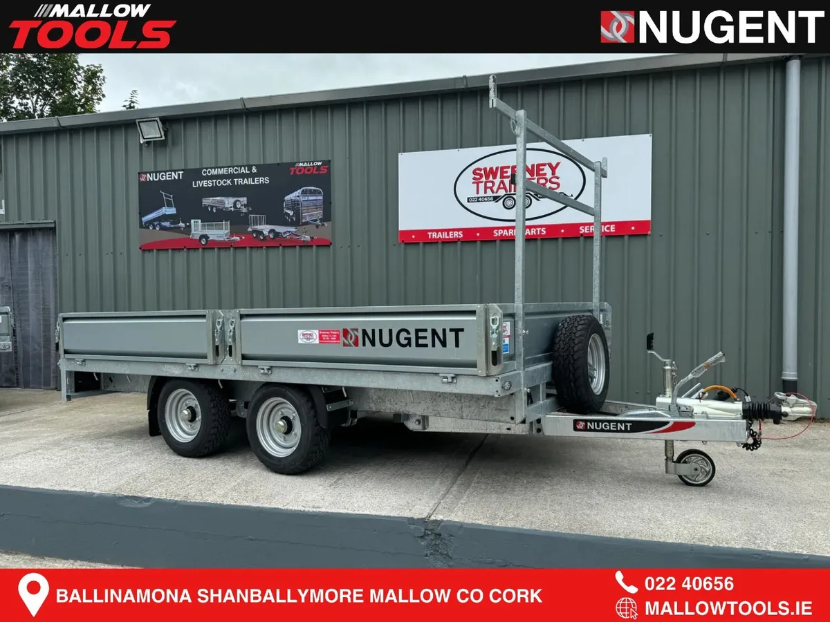 Nugent Flatbed  16'1'' x 6'7''  Twin Axle 3500kg