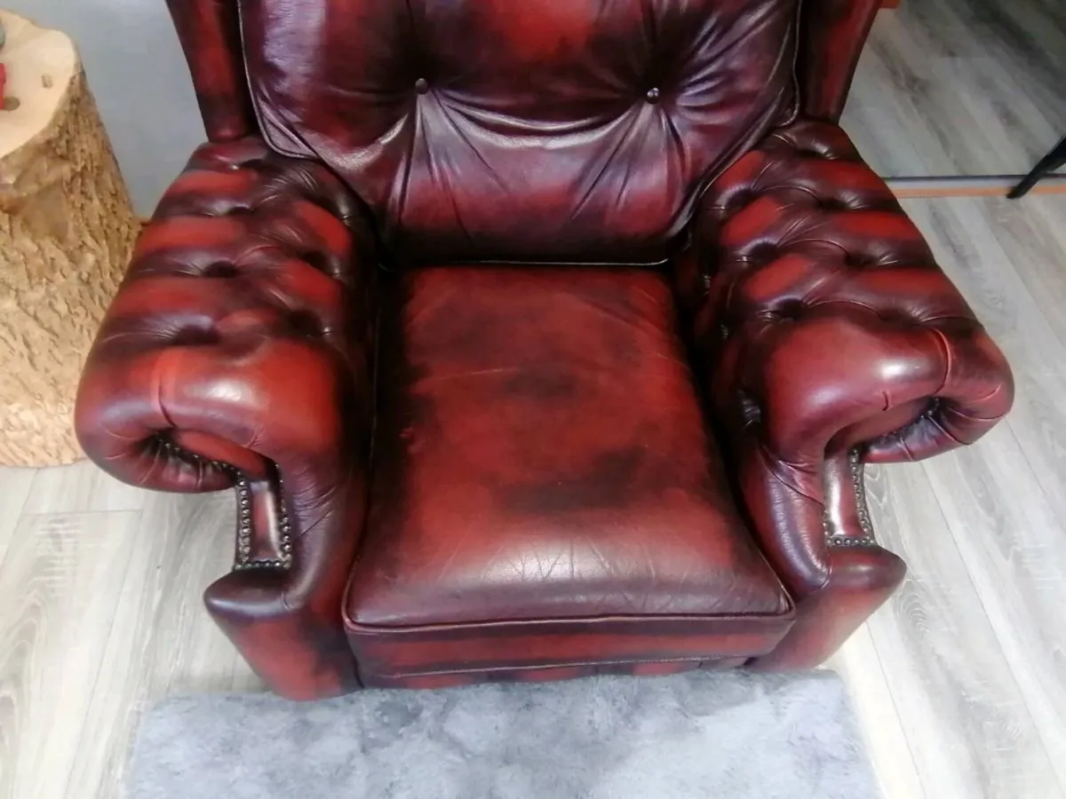 Real leather sofa - Image 3
