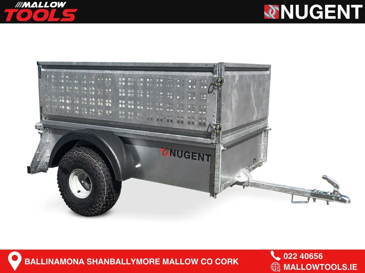 Nugent Quad 6' x 3'  Single Axle Trailer (360kg)