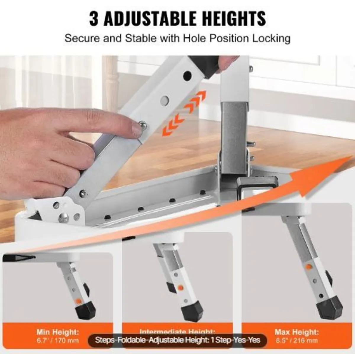 Step Stool 1-Step 150KG Capacity - Image 2