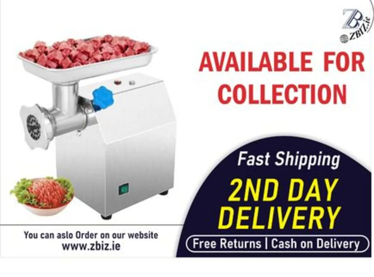 850W Electric Meat Grinder Commercial Food Chopper - Image 1