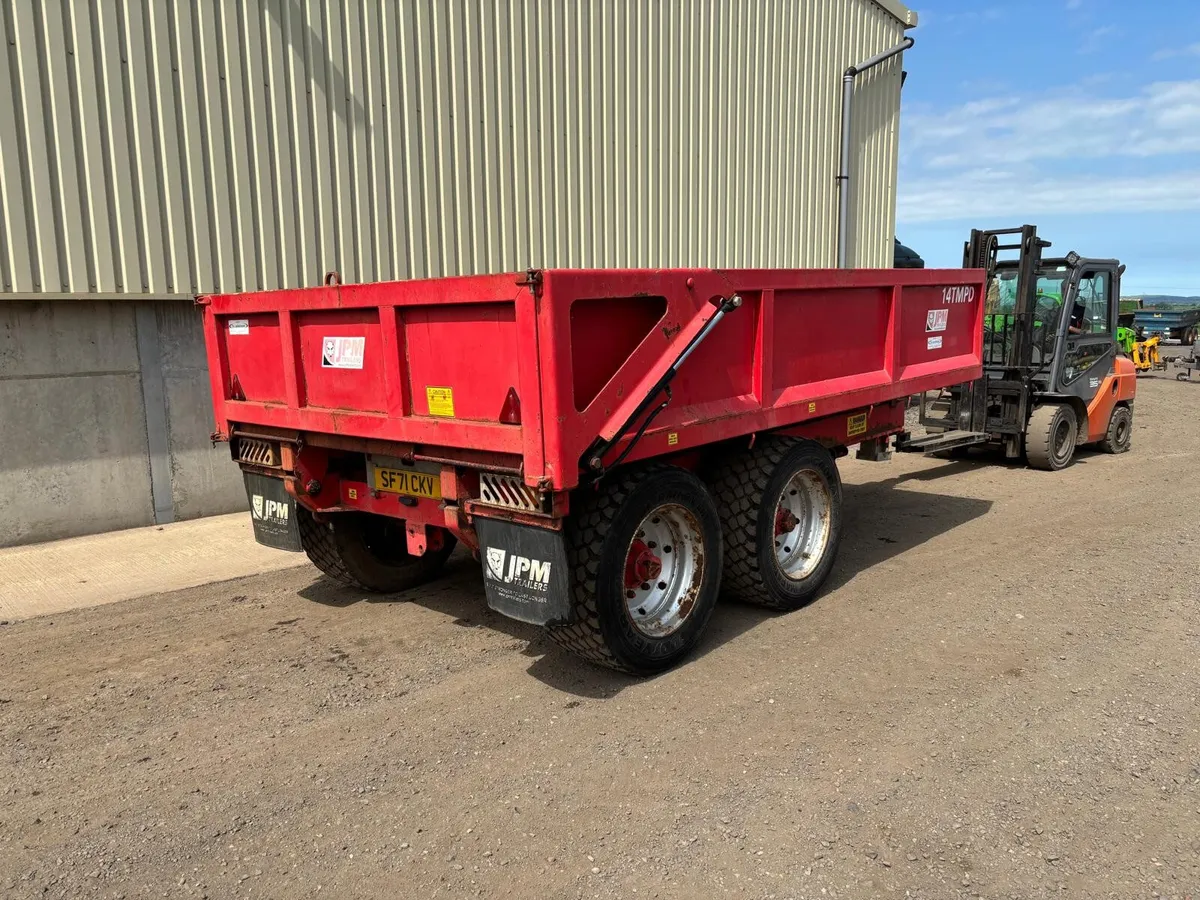 JPM 14T MULTI PURPOSE TRAILER, WITH RAMPS - Image 1