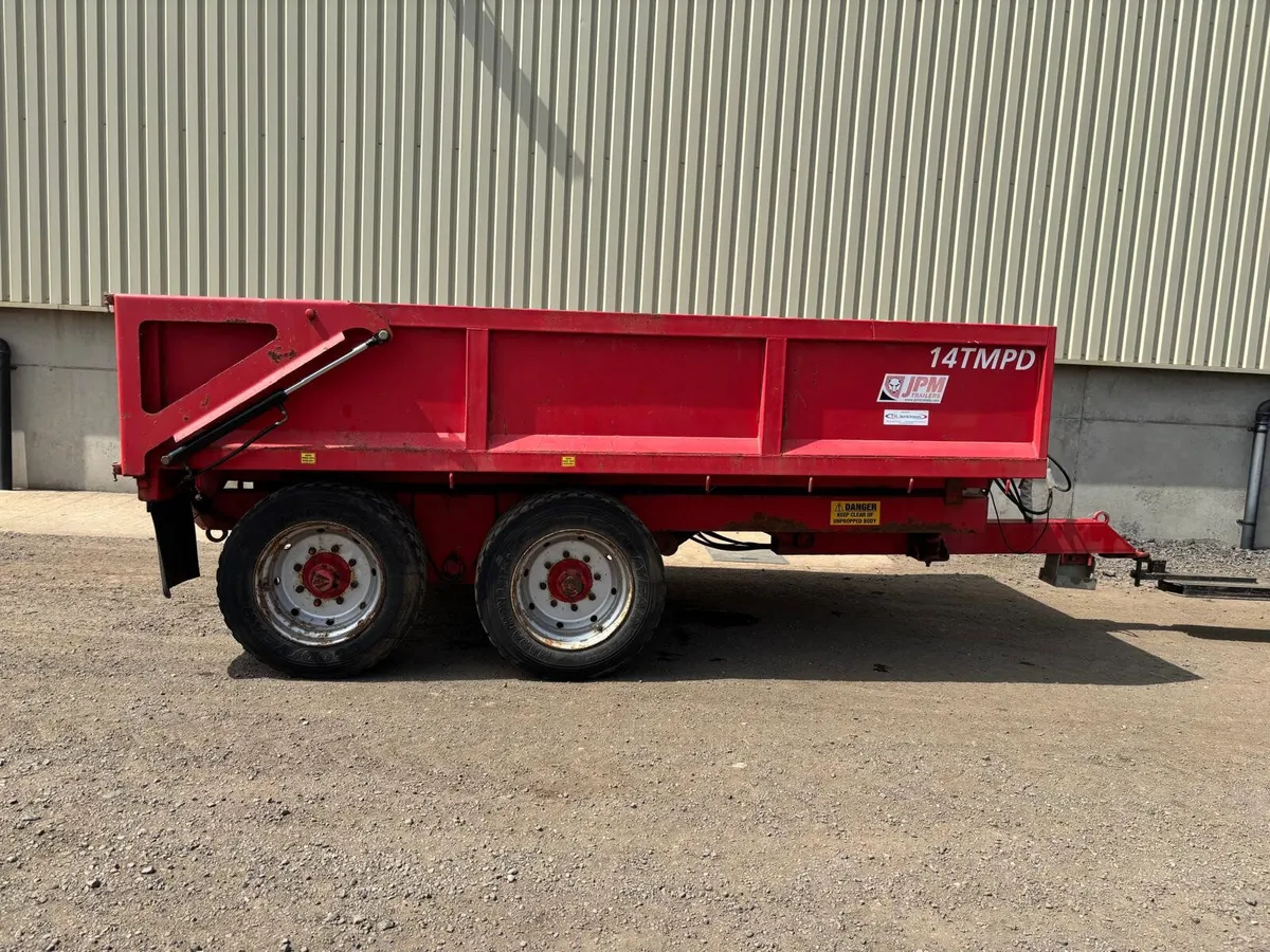 JPM 14T MULTI PURPOSE TRAILER, WITH RAMPS - Image 2