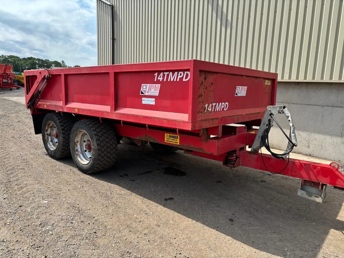 JPM 14T MULTI PURPOSE TRAILER, WITH RAMPS - Image 3