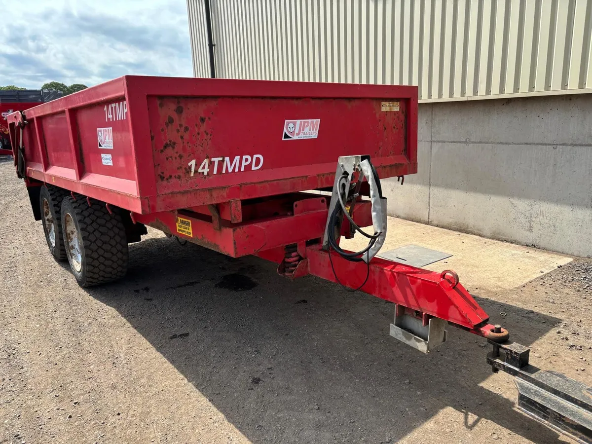 JPM 14T MULTI PURPOSE TRAILER, WITH RAMPS - Image 4