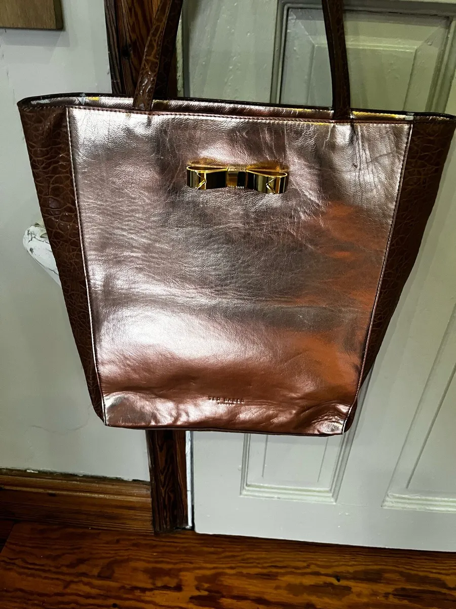 Ted Baker Bronze Tote - Image 1