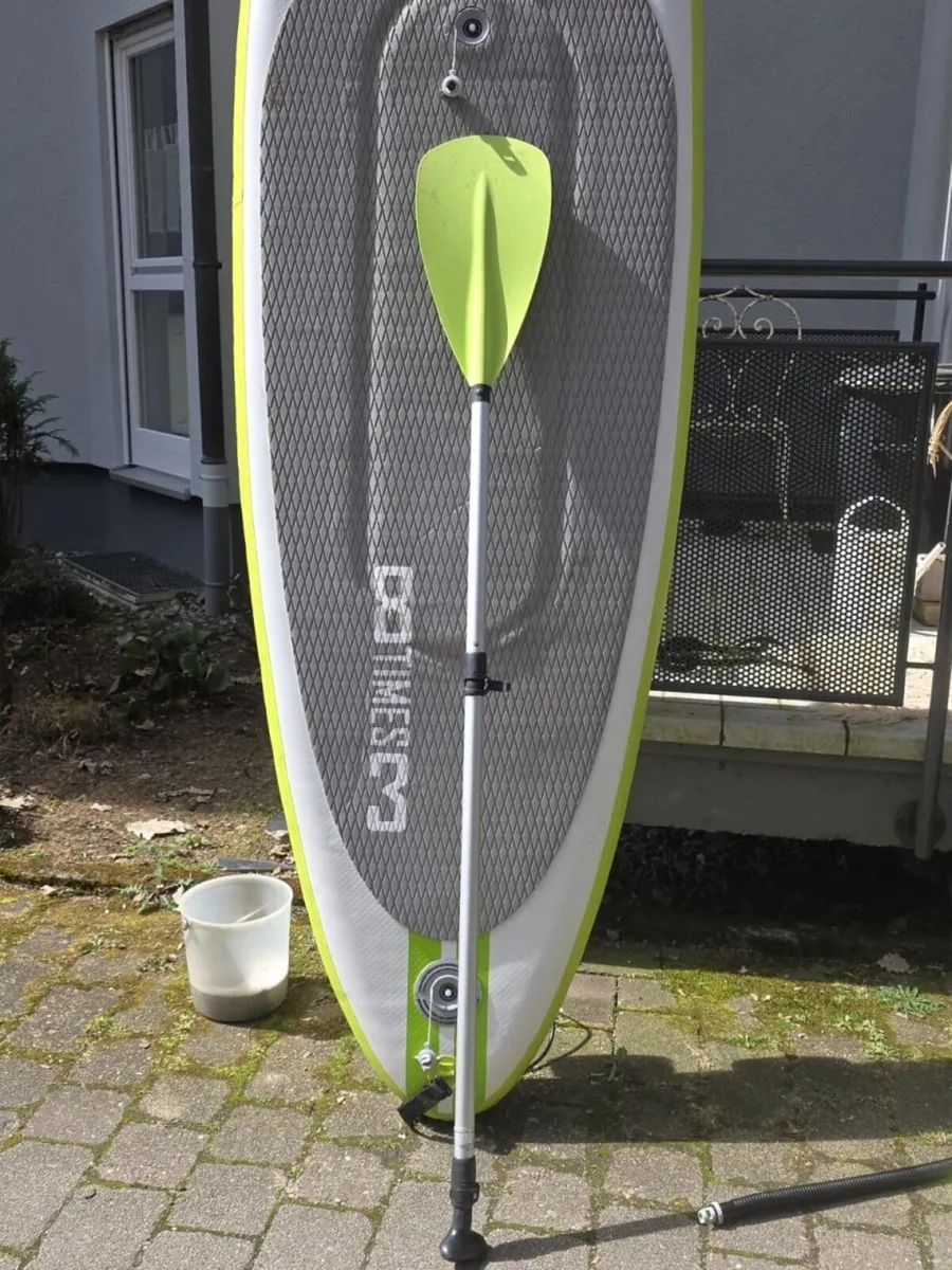8 times 3 Aldi Stand Up Paddle Board Used - Image 1