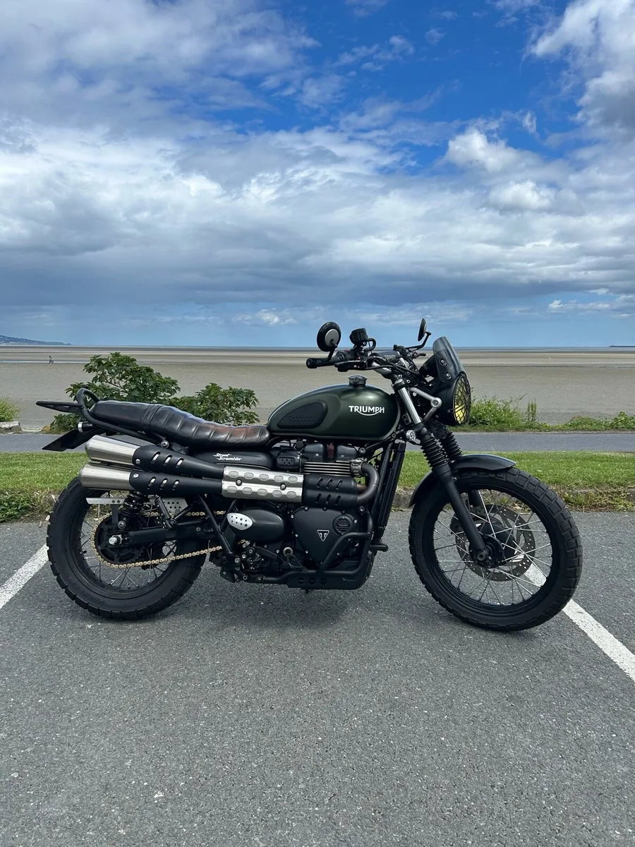 172 Triumph Scrambler 900 | Decat + Hagon Nitros - Image 1