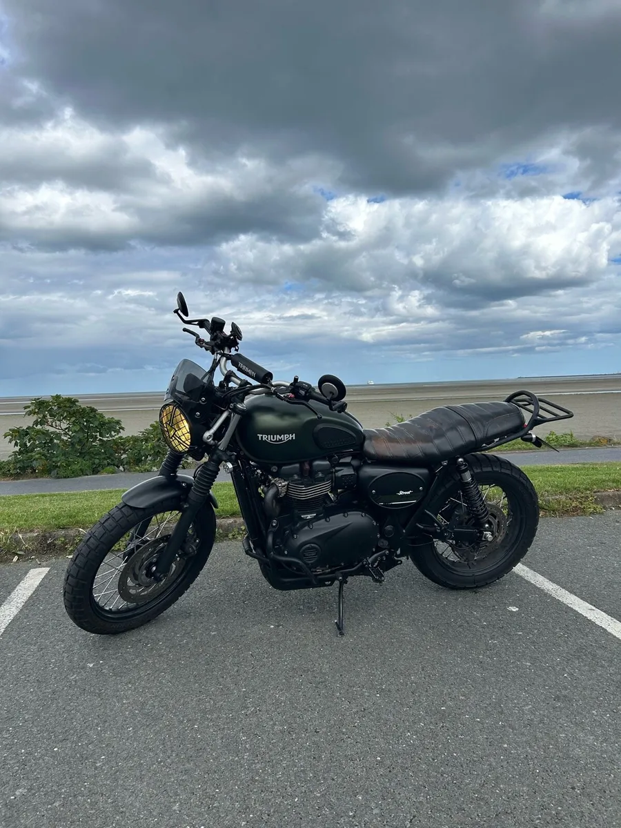 172 Triumph Scrambler 900 | Decat + Hagon Nitros - Image 2