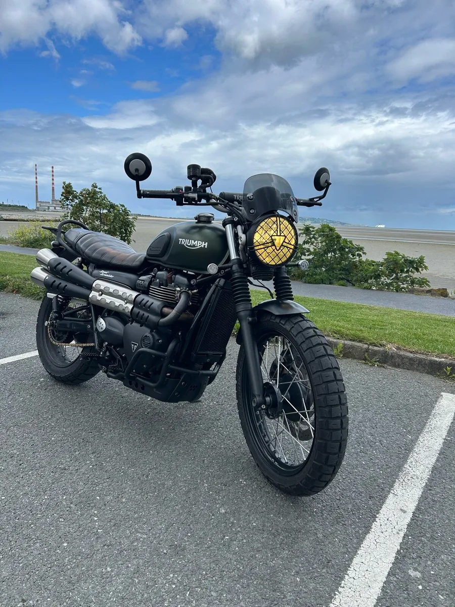172 Triumph Scrambler 900 | Decat + Hagon Nitros - Image 3