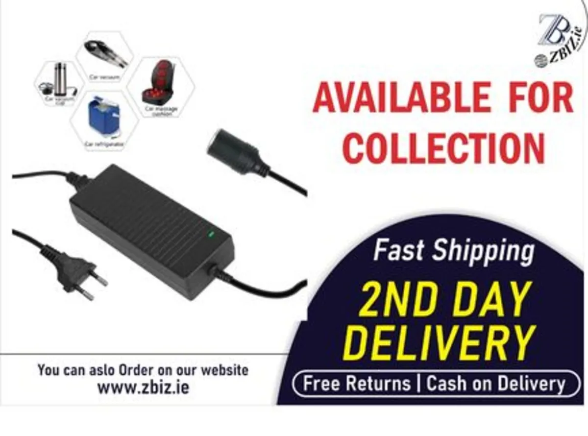 15A Power Adapter 12V Converter for Devices - Image 1