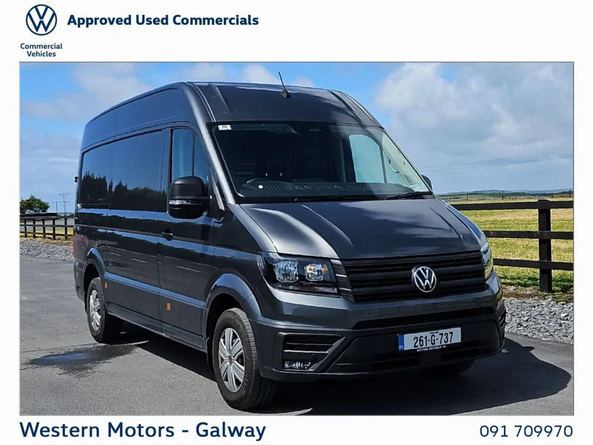 Volkswagen Crafter Highline, 177HP, MWB, H/R, Ex D - Image 1