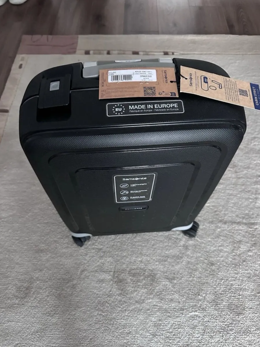Samsonite Spinner S Cure 55/20 Black 4 Wheels 34L - Image 2