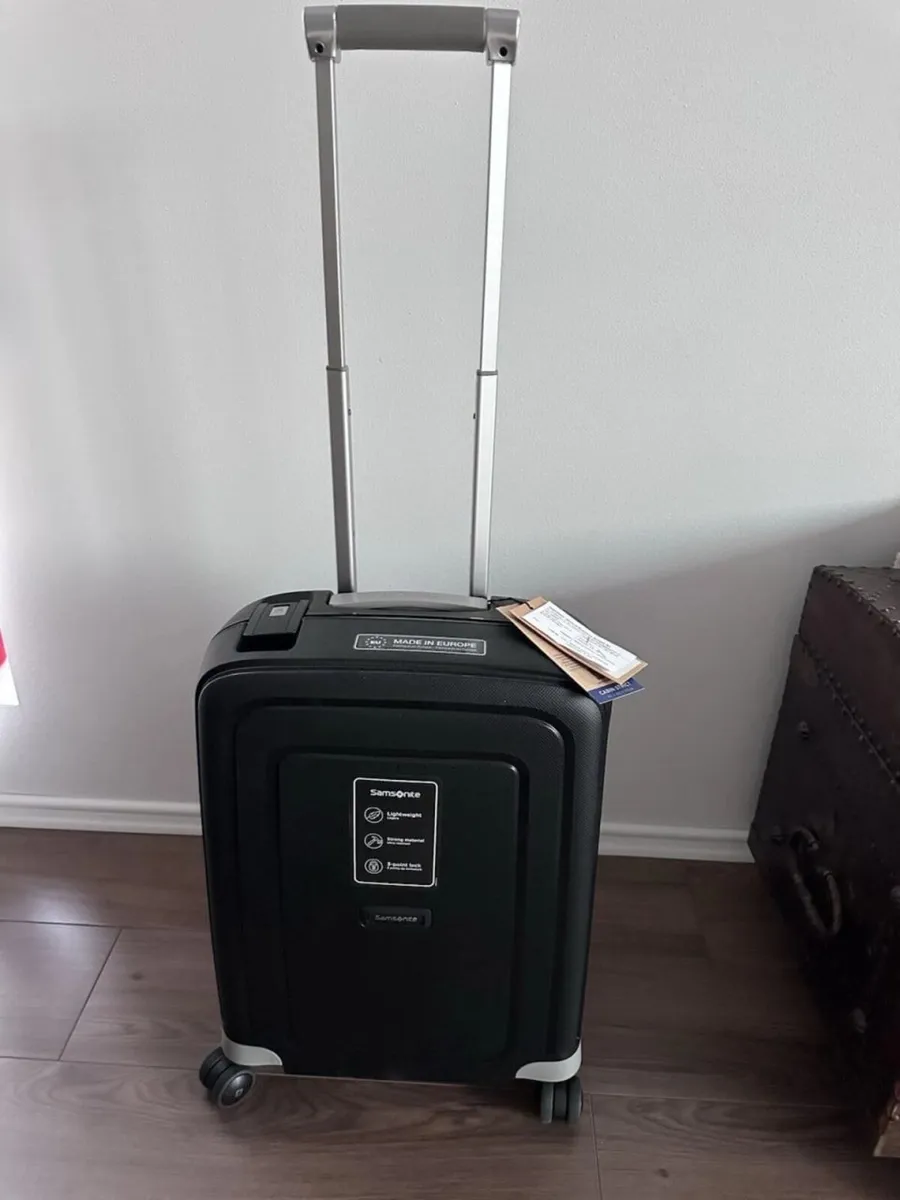 Samsonite Spinner S Cure 55/20 Black 4 Wheels 34L - Image 1