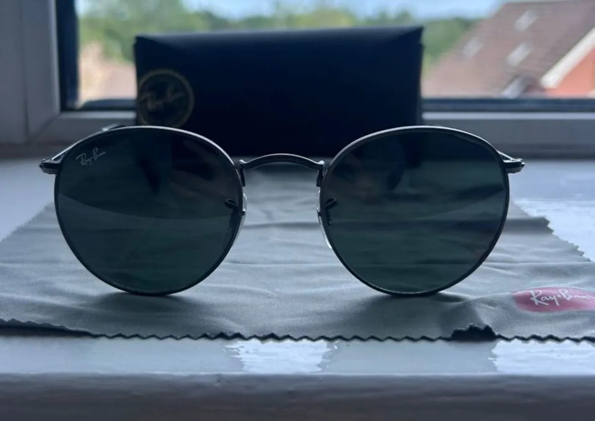 Ray-Ban Round Metal Sunglasses - New, Never Worn - Image 1