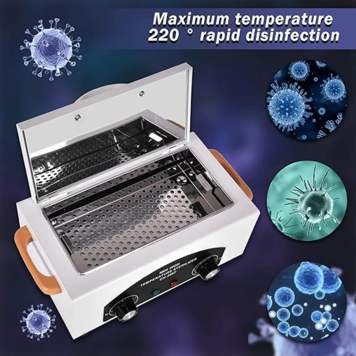High Temperature Metal Cabinet with Timer Dry Heat - Image 3