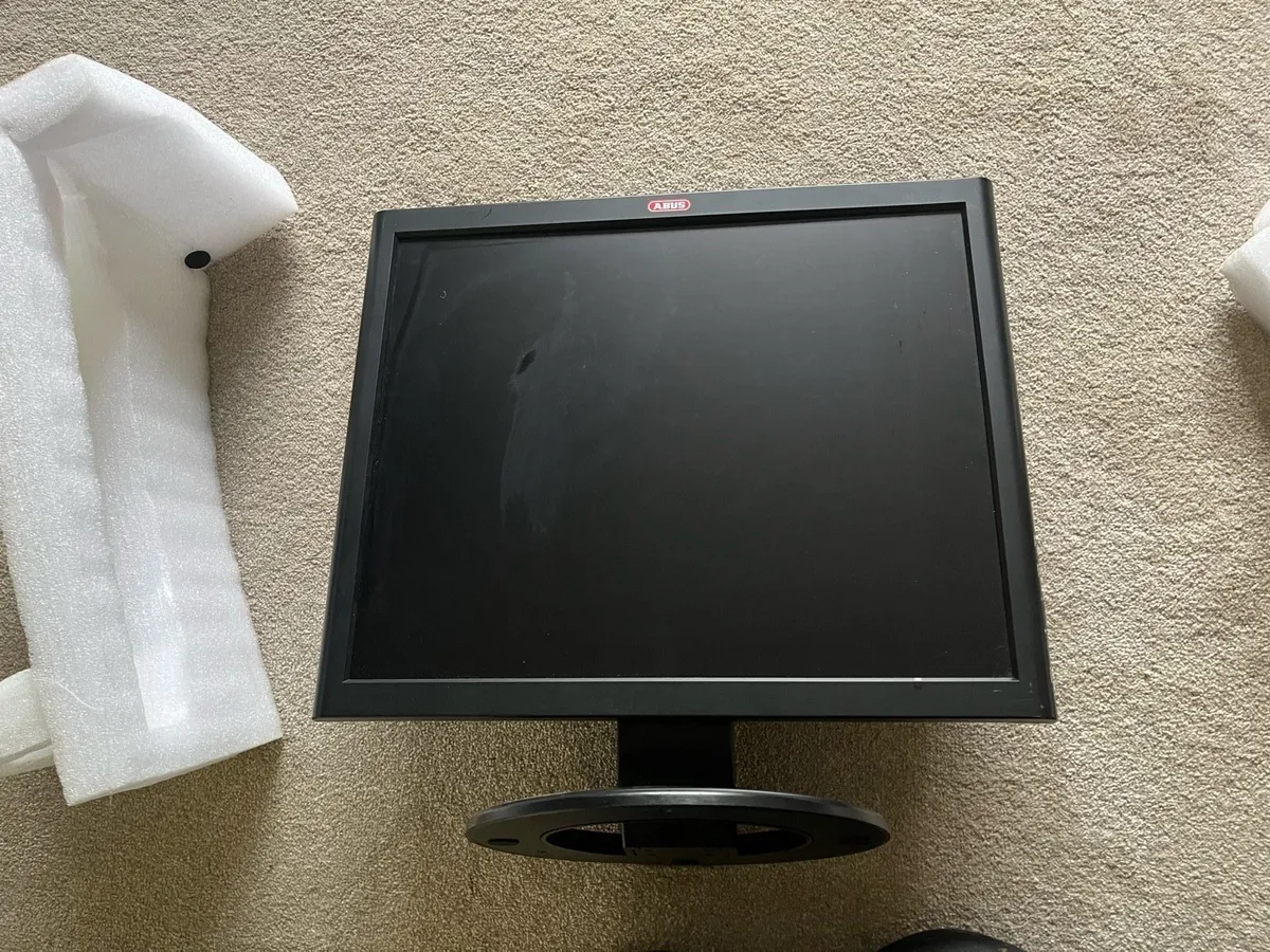 ABUS CCTV / PC MONITOR 19” VGA & AUDIO inputs - Image 4