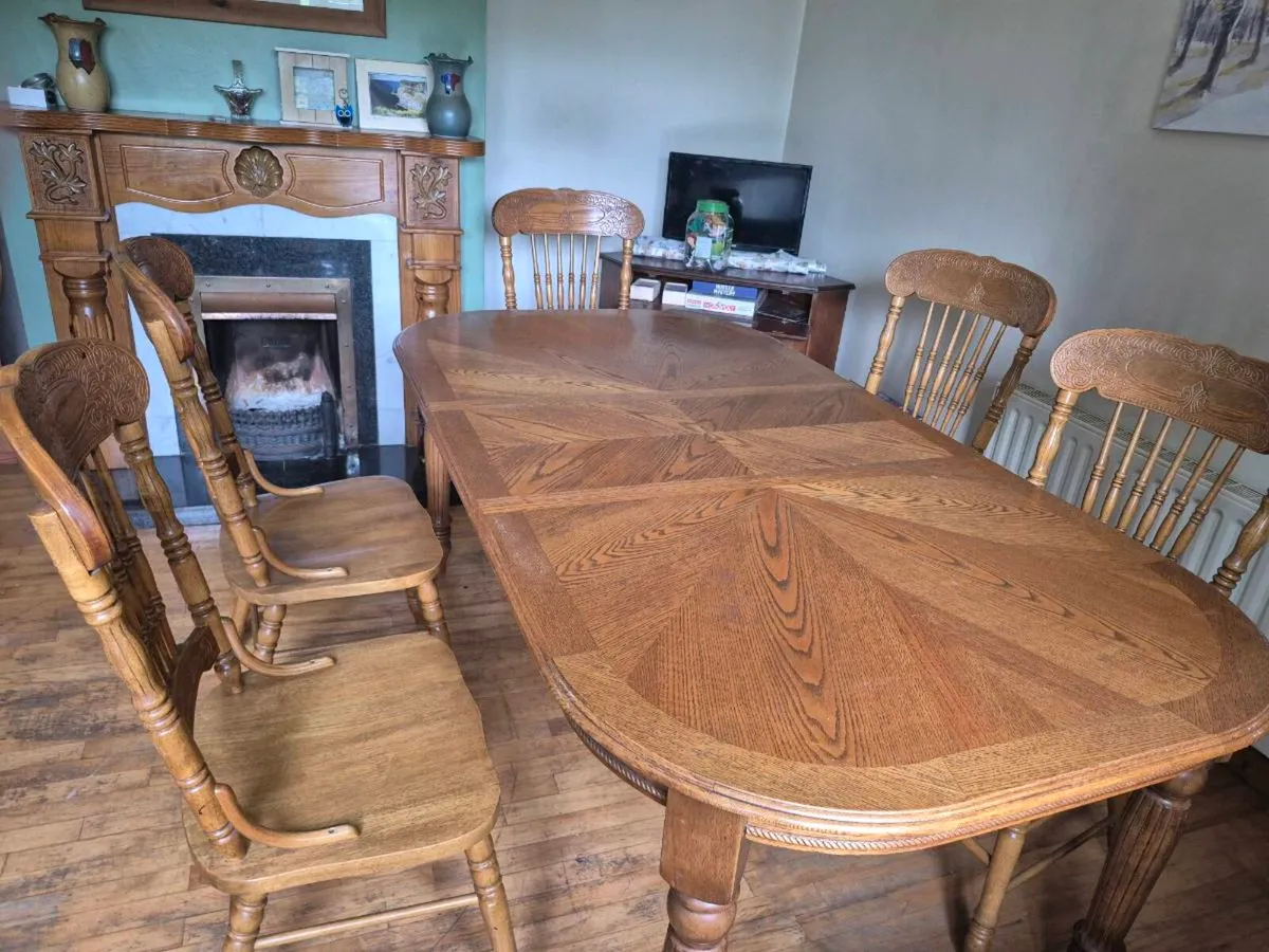 Table and chairs