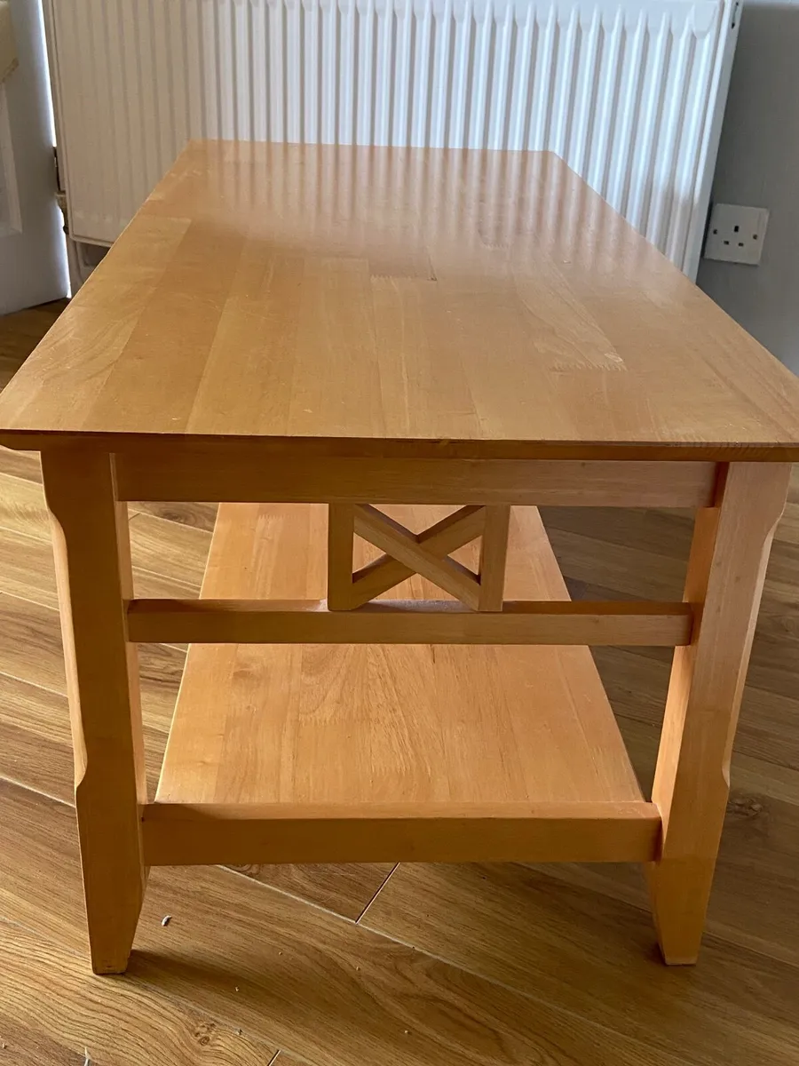Wooden Coffee Table - Image 1
