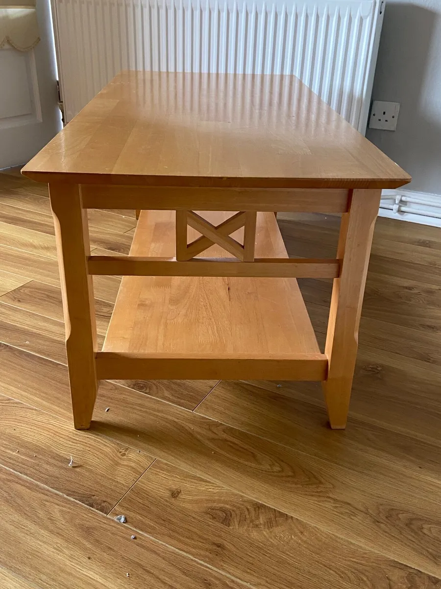 Wooden Coffee Table - Image 3
