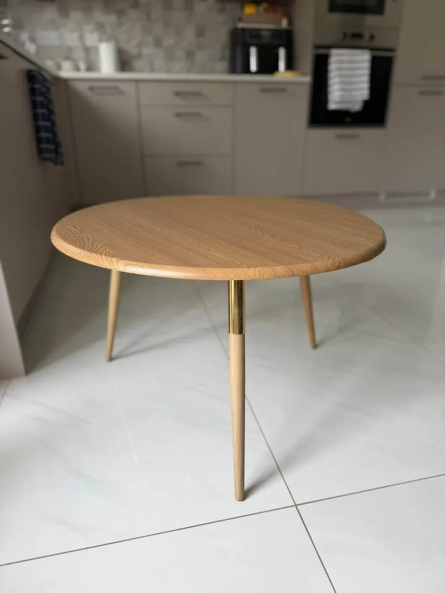 Modern Round Coffee Table - Image 1