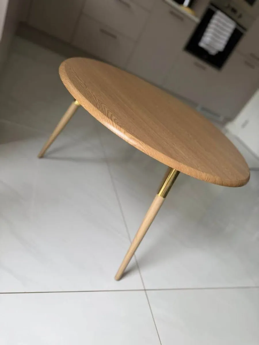 Modern Round Coffee Table - Image 3