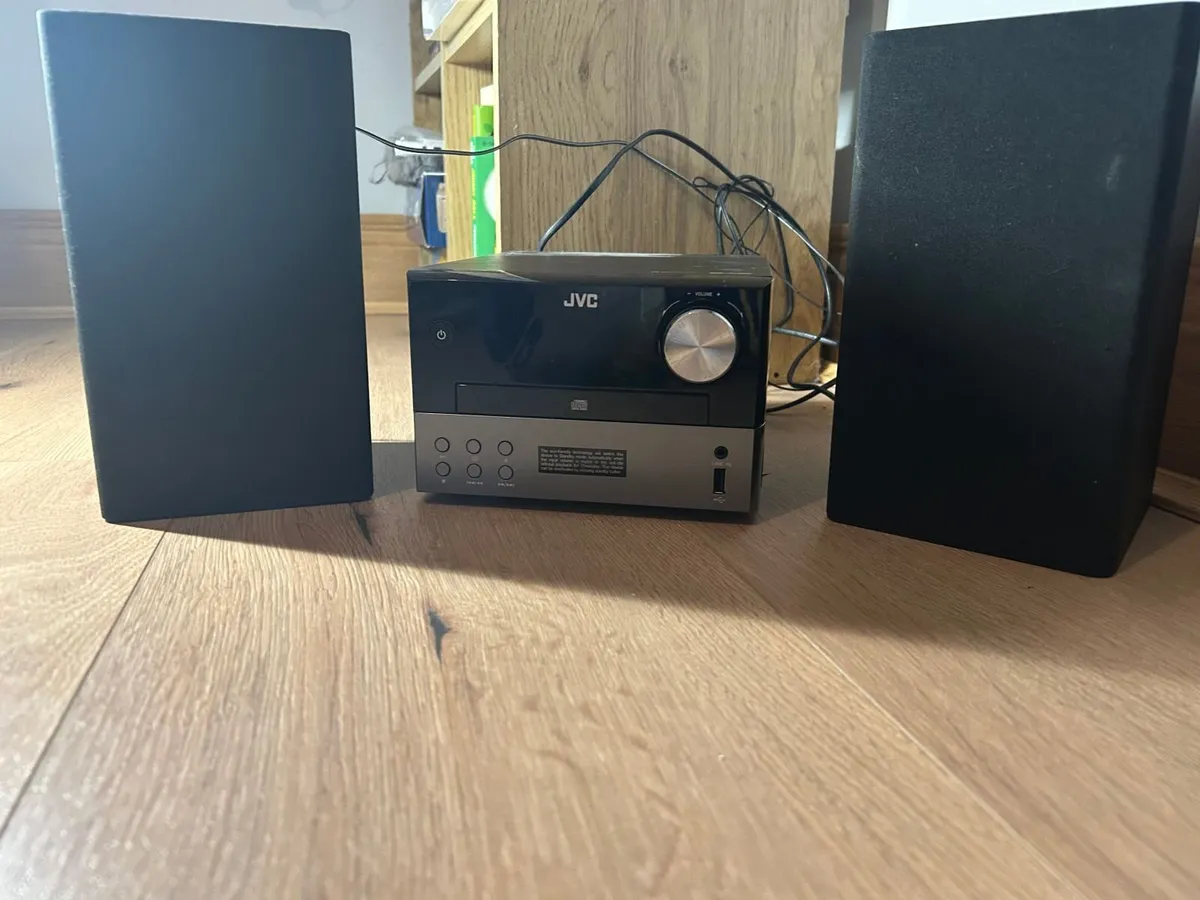 JVC UX-D327B Bluetooth DAB CD Hi-Fi System - Image 2