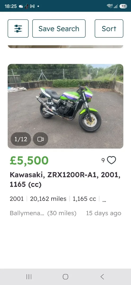 Kawasaki ZRX1200r - Image 2
