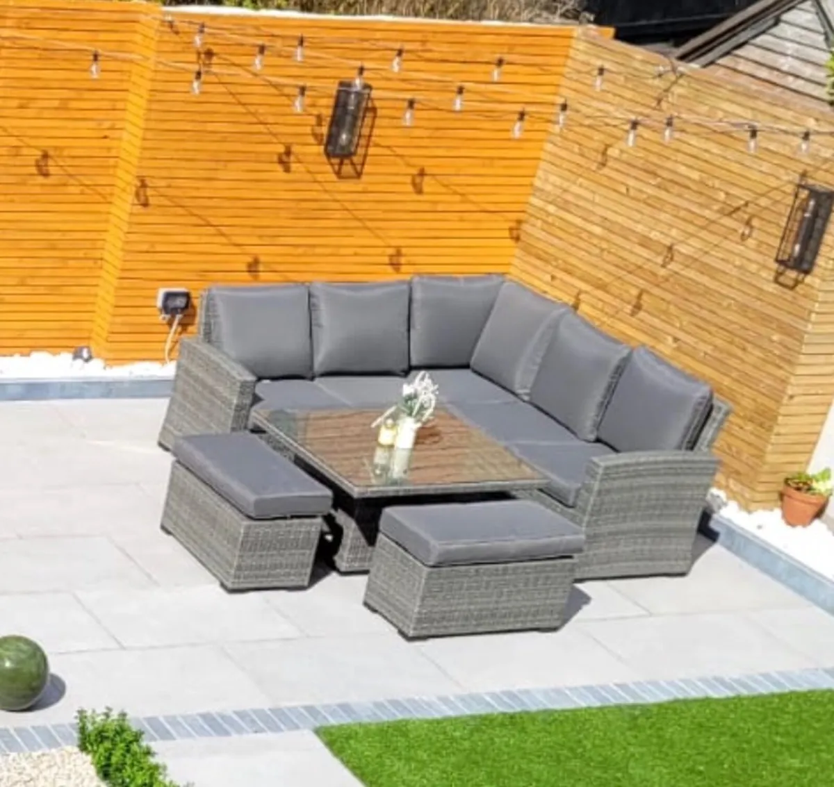 Ratwood 10 seater rattan set - Image 2