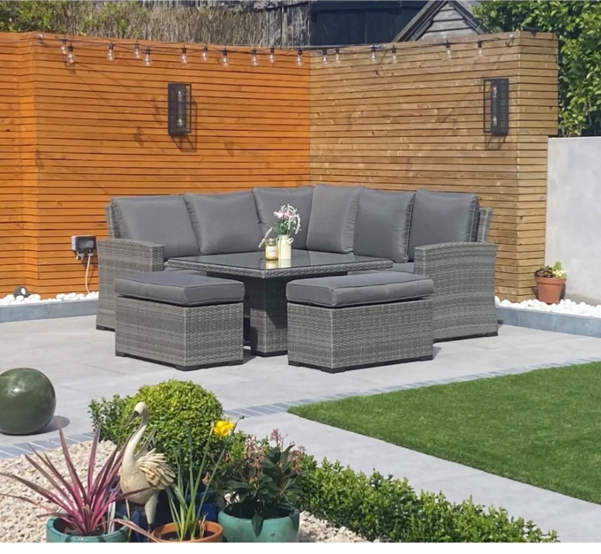 Ratwood 10 seater rattan set - Image 1