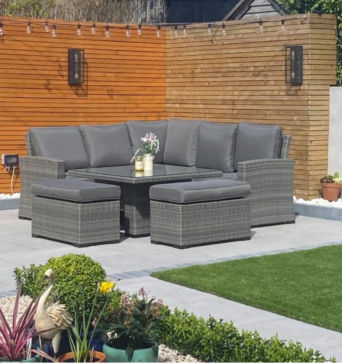 Ratwood 10 seater rattan set - Image 3