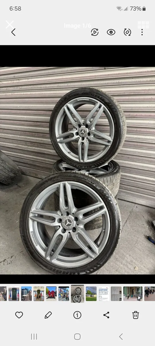 Mercedes amg alloys