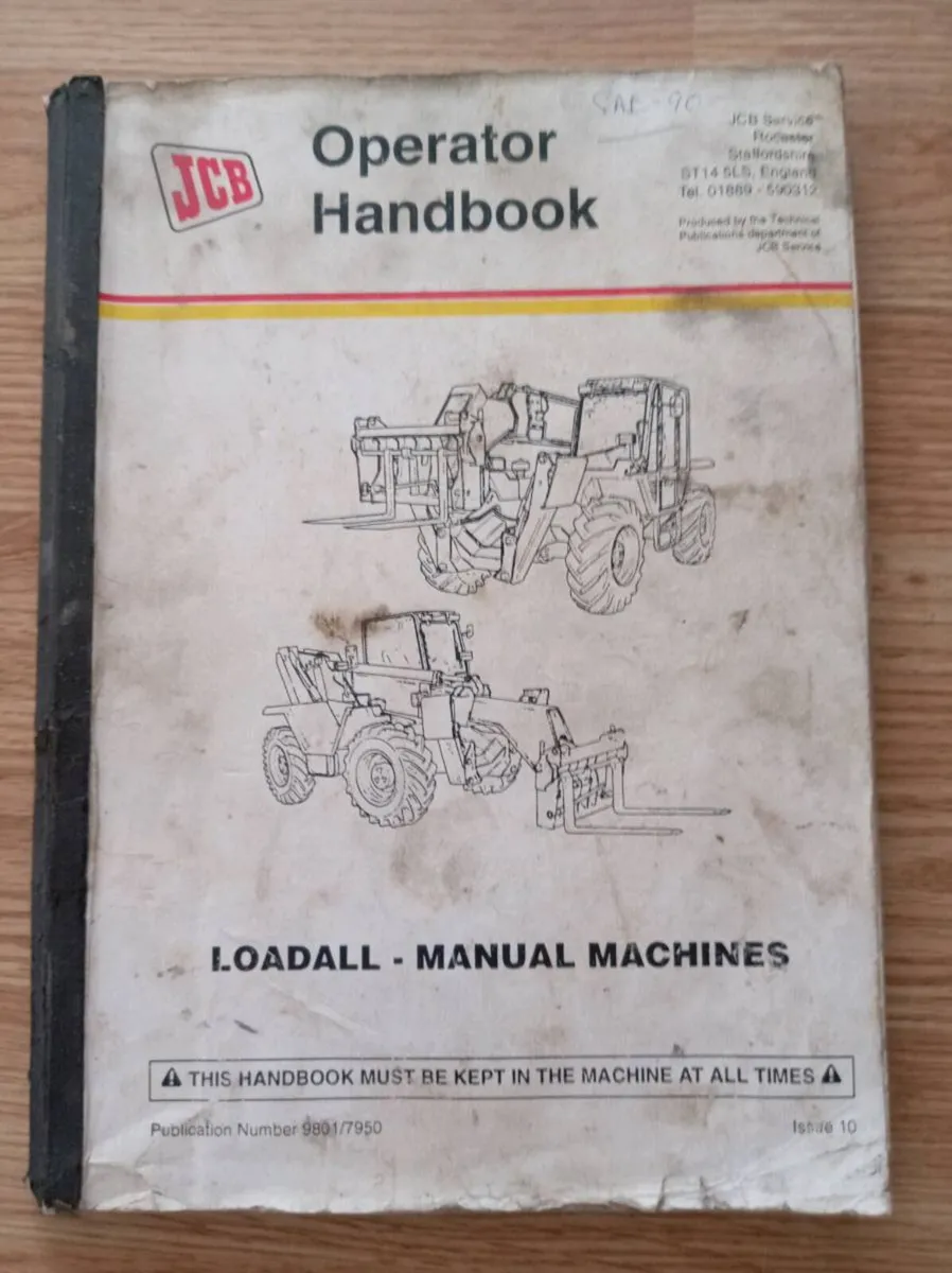 Book Jcb operator handbook - Image 3