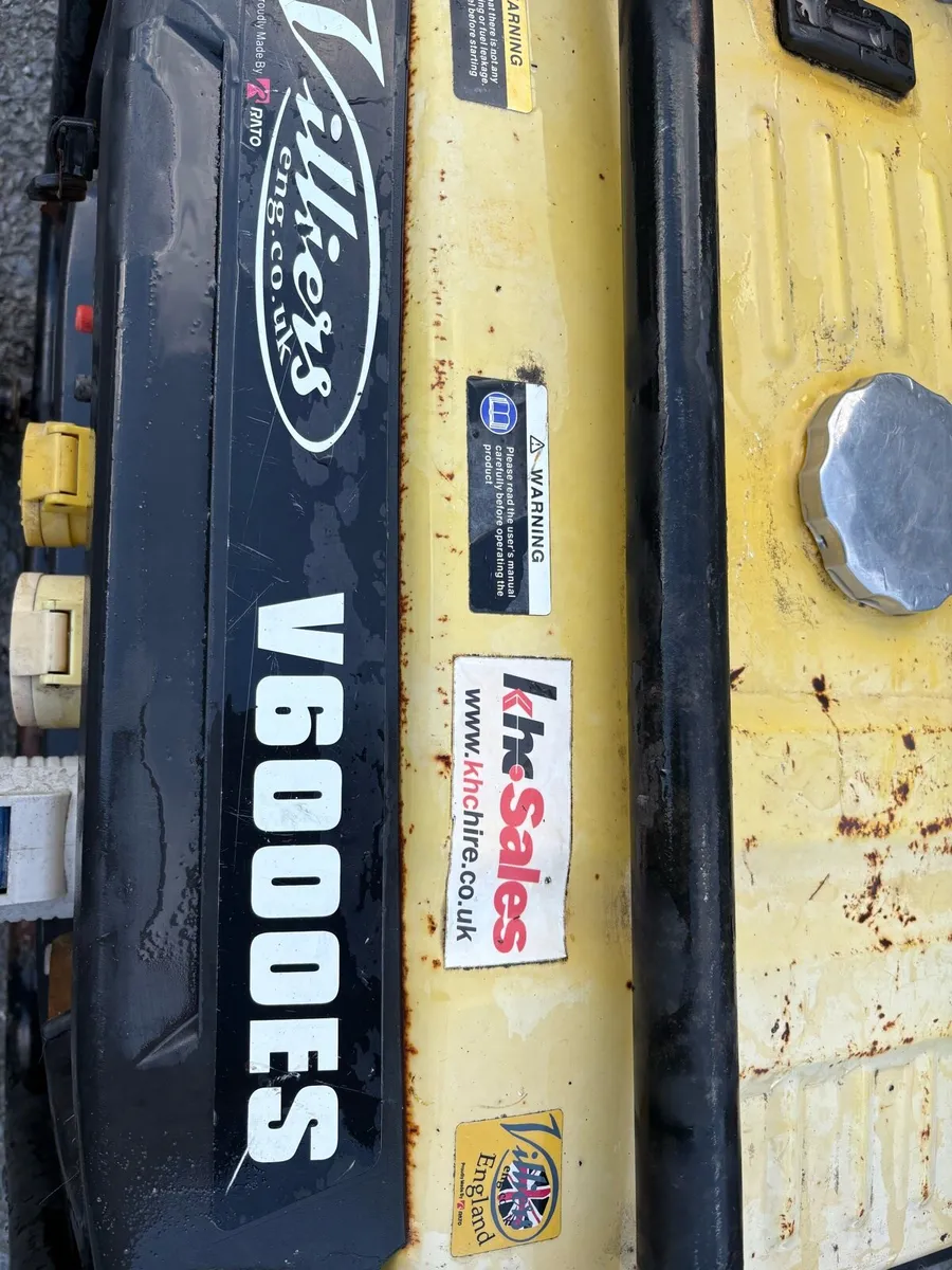 Villers 6kva Petrol Generator - Image 3
