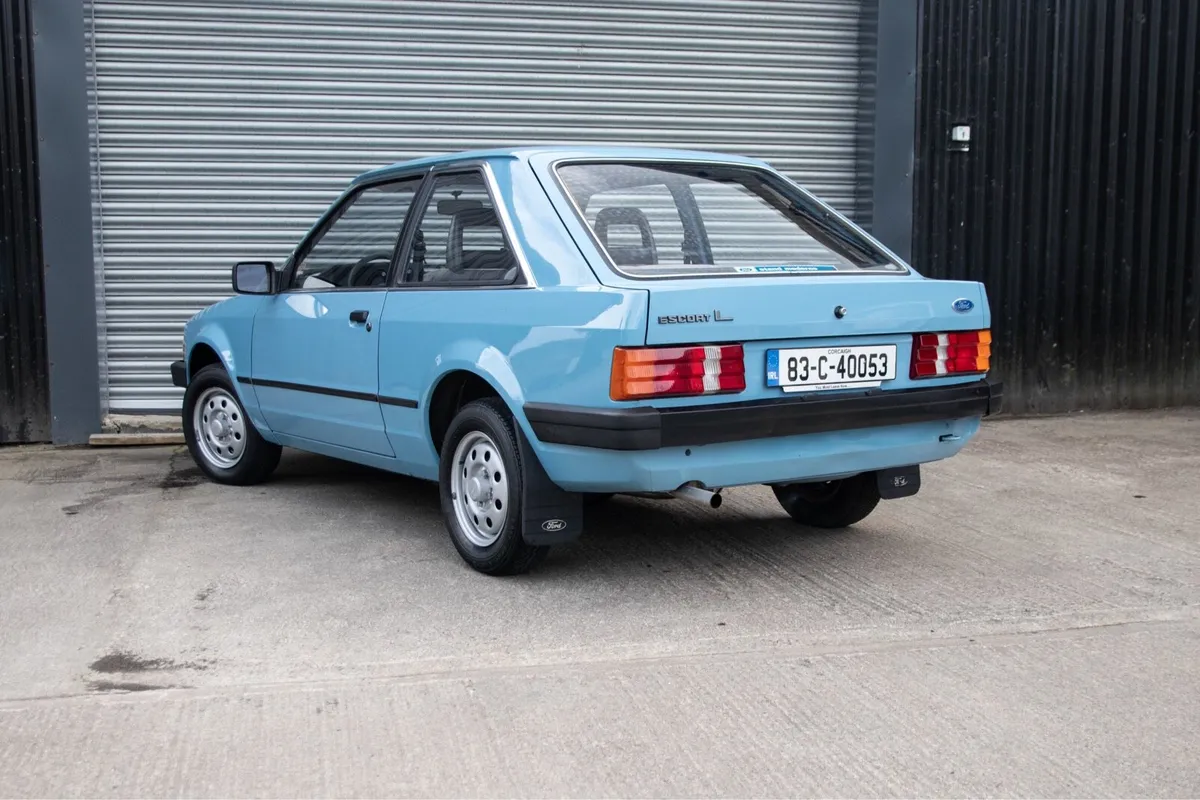 1983 Ford Escort MK3 10K Miles LHD Mint - Image 3
