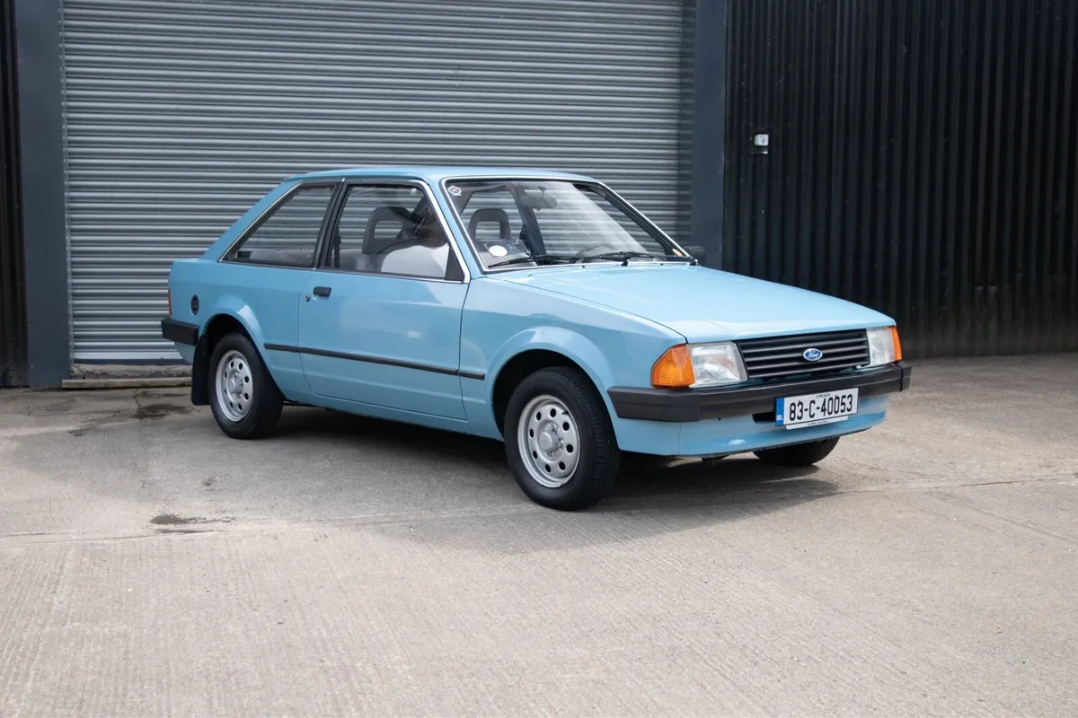 1983 Ford Escort MK3 10K Miles LHD Mint - Image 1