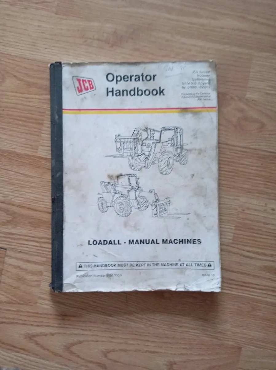 Book Jcb operator handbook - Image 2