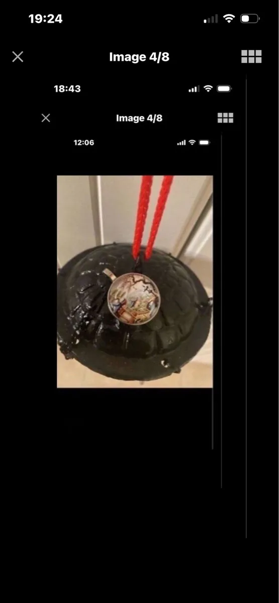 Vintage Japanese Metal Garden Ornament - Image 4